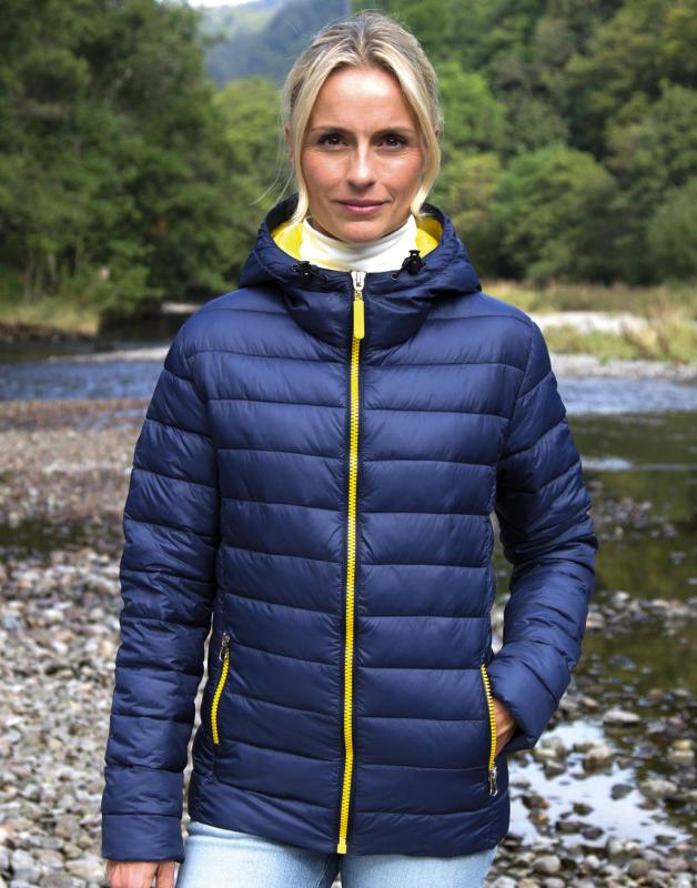 Dámska bunda s kapucňou Snow Bird 1
