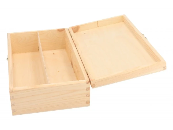 Drevený box na 2 vína 2