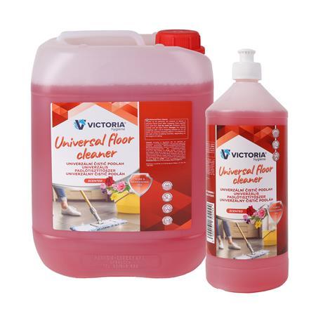 Čistiaci prostriedok na podlahy, univerzálny, 1 l, VICTORIA HYGIENE 1