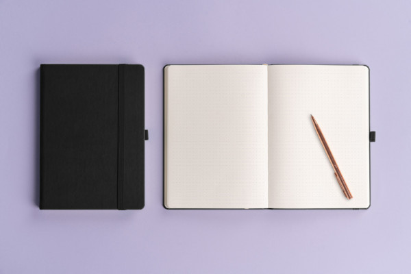 NOTIQUE Notes Aprint, čierny, bodkovaný, 15 x 21 cm 5