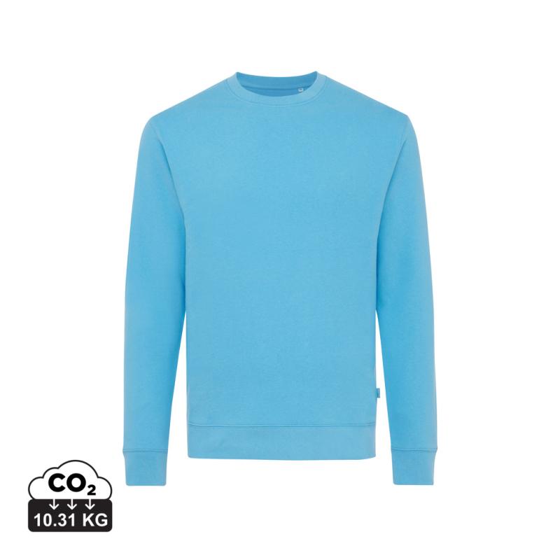 Mikina IQONIQ Zion z recykl. bavlny tranquil blue M