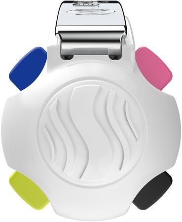 Guľôčkové pero, 0,5 mm, stláčací mechanizmus, 4 farby, SCHNEIDER "Take 4 Neon", ružové-bie 4