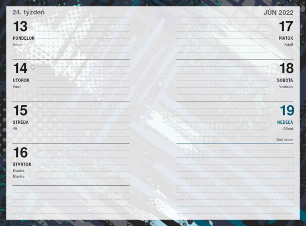 Školský diár Štruktúry (september 2021 – december 2022), 9,8 × 14,5 cm 1