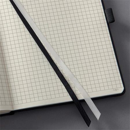 Zápisník, A6, štvorčekový, 97 strán, tvrdá obálka, SIGEL "Conceptum", čierna 4
