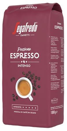 Káva, pražená, zrnková, 1000 g,  SEGAFREDO "Passione Espresso" 1