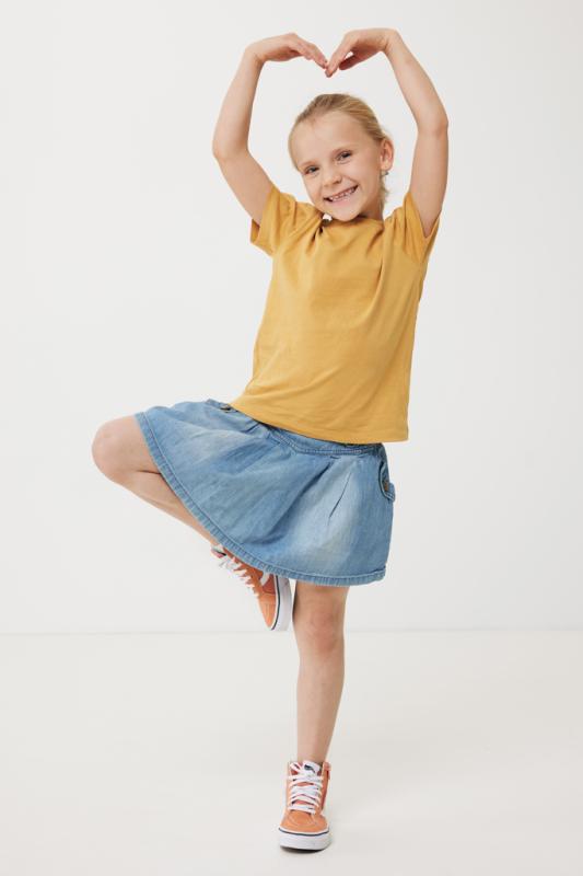 Detské tričko IQONIQ Koli z recykl. bavlny ochre yellow 3-4r (98-104cm) 14
