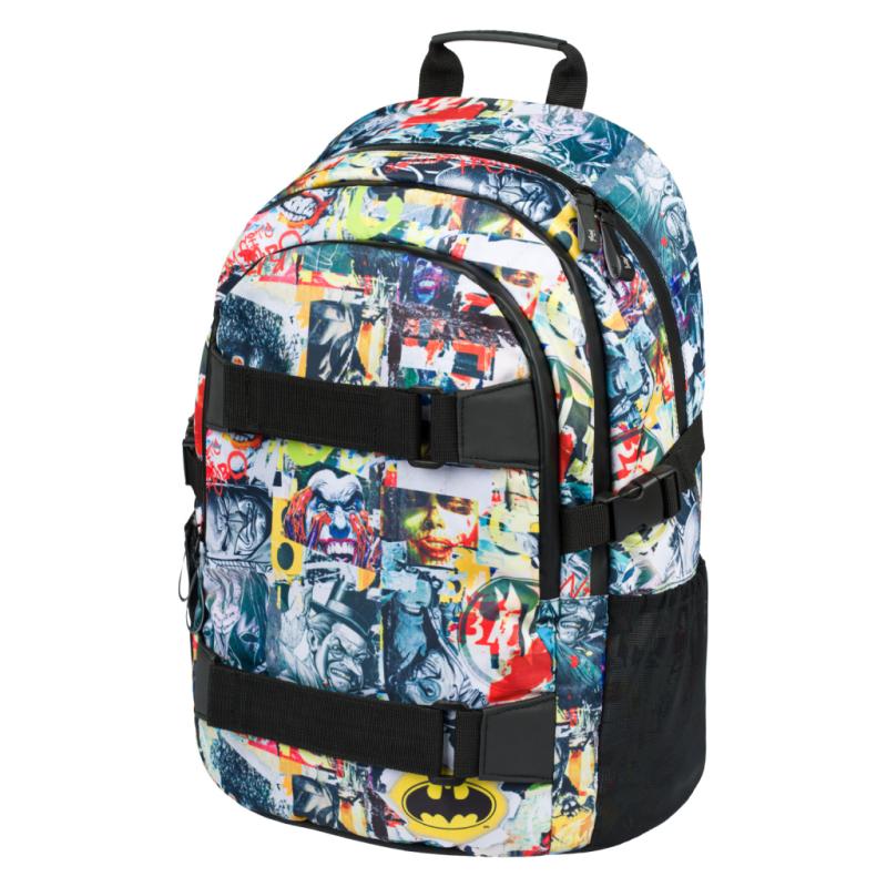 BAAGL Školský batoh Skate Batman Komiks 1