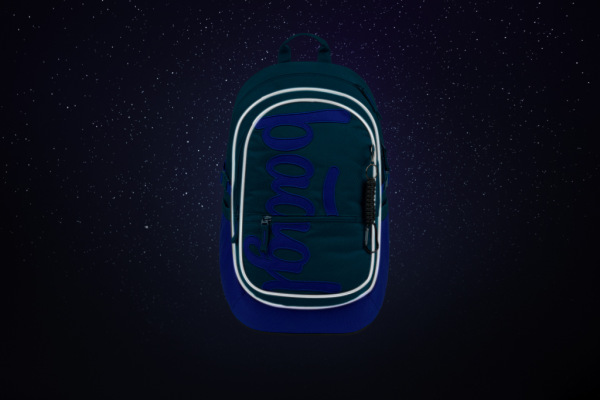 BAAGL Školský batoh Core Logo modrý GRS 9