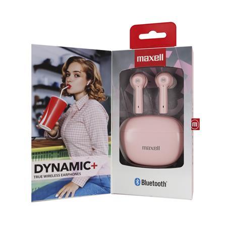 Slúchadlá, bezdrôtové, Bluetooth 5.3, s mikrofónom, MAXELL "Dynamic+", ružová 2