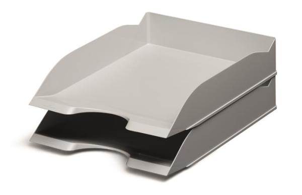 Odkladač, plastový, DURABLE "Eco", sivá 2
