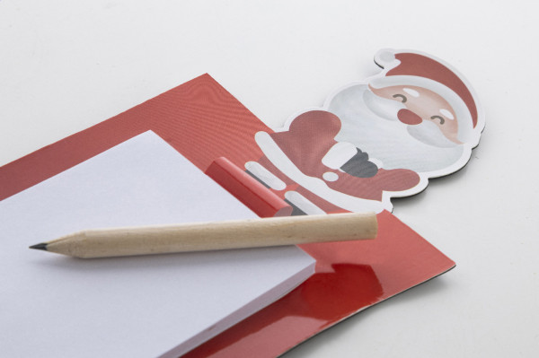 Julliste Vianočný magnetický zápisník, Santa Claus 3
