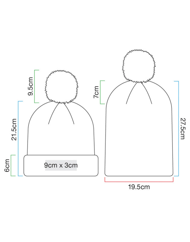 Detská reflexná čiapka Bobble Beanie 3