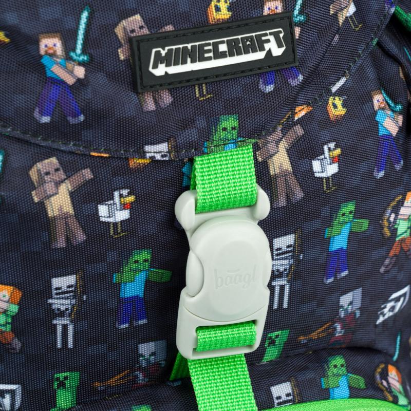BAAGL SADA 3 Airy Minecraft: batoh, peračník, vrecko 6