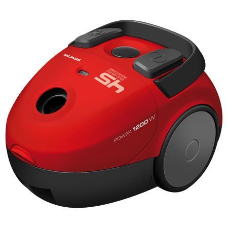 Vysávač, vreckový, SENCOR "SVC 45RD--EUE3", červený 1