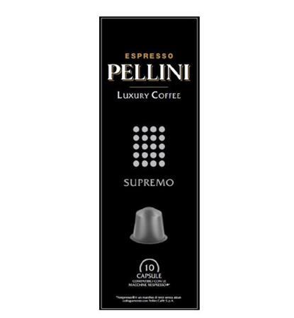 Kávové kapsuly, do kávovarov Nespresso®, 10 ks, PELLINI "Supremo" 1