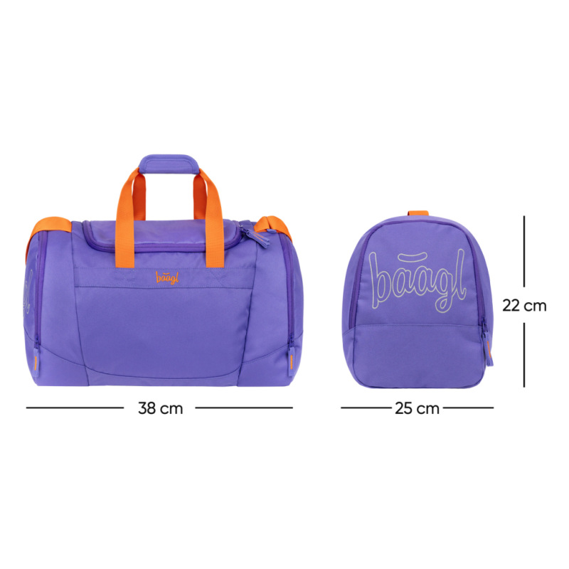 BAAGL Športová taška Snap Orange GRS 6