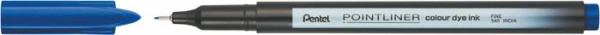 Liner, 0,4 mm, PENTEL "Pointliner", tmavomodrý 2
