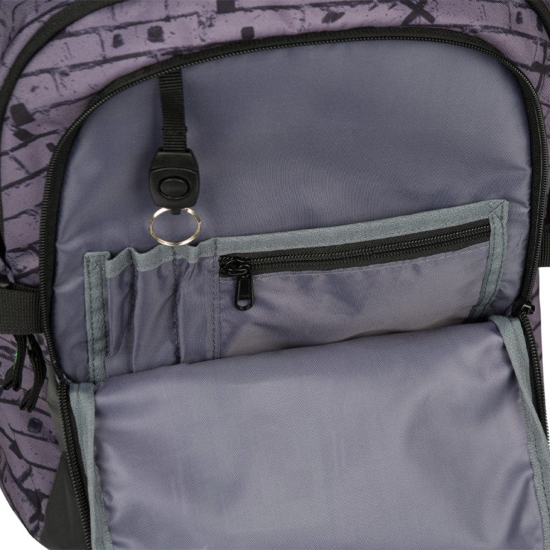 BAAGL Školský batoh Skate Minecraft TNT 7