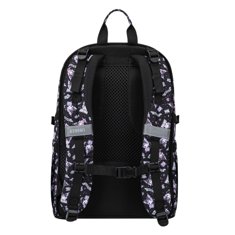 BAAGL SADA 3 Skate Kuromi Black: batoh, peračník, športová taška GRS 3
