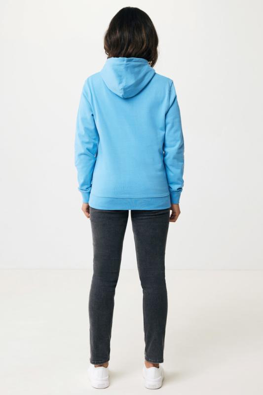 Mikina s kapucňou IQONIQ Jasper z recykl. bavlny tranquil blue XXXL 7