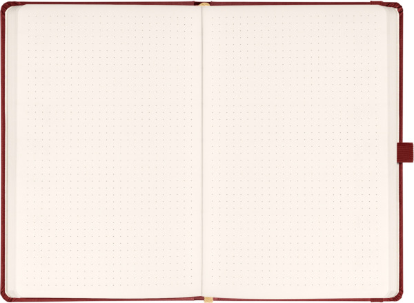 NOTIQUE Notes Aprint Neo, vínový, bodkovaný, 15 x 21 cm 1