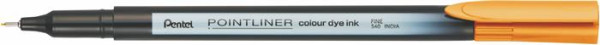 Liner, 0,4 mm, PENTEL "Pointliner", sunset oranžový 1