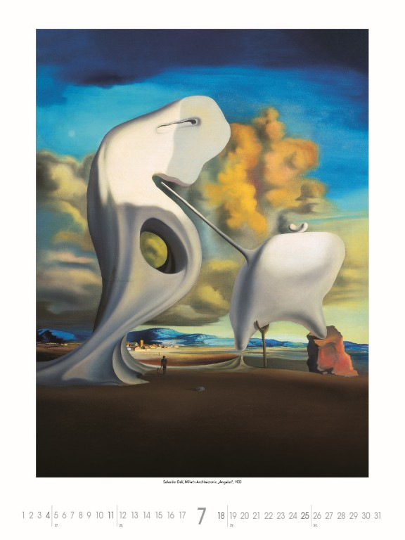 Nástenný kalendár Salvador Dalí 2027 8