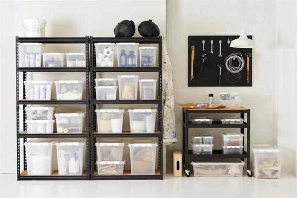 Organizačný modul, vyberateľný, pre boxy Classic 15, 2 priehradky, s úchytkami, SMARTSTORE 6