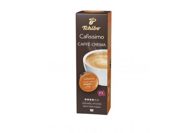 Kávové kapsuly, 10 ks, TCHIBO "Cafissimo Caffé Crema Rich" 1
