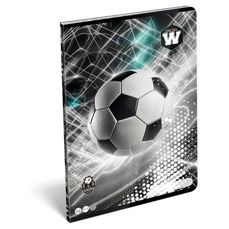 Zošit, A4, štvorčekový, 32 listov, LIZZYSULI, "Top League" 1