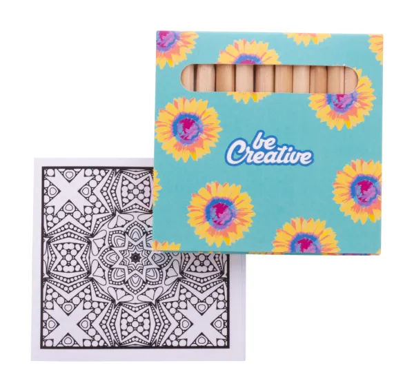 Coloxil 12 sada na vybarvování, mandala 3