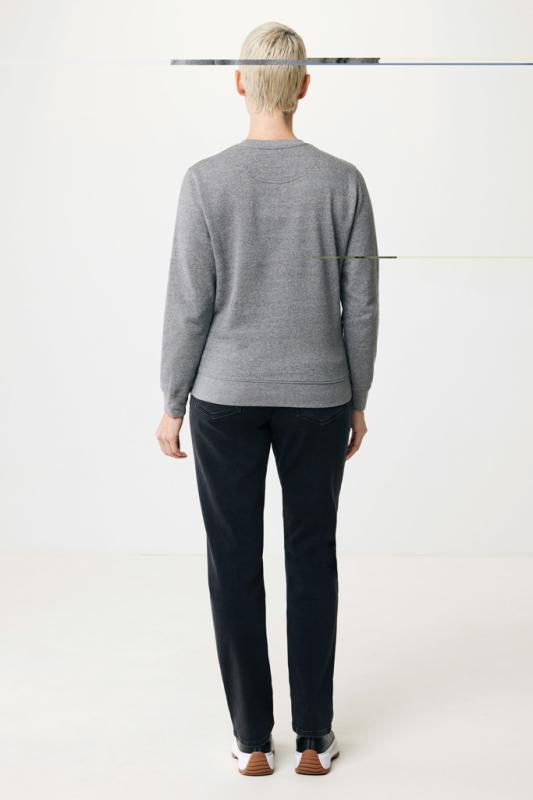 Ľahká mikina IQONIQ Etosha z recykl. bavlny light heather anthracite XXXL 9