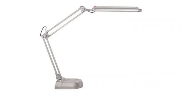 Stolová lampa, LED, MAUL "Atlantic", šedá