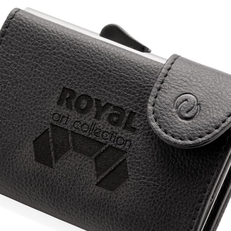 RFID puzdro na karty a bankovky C-Secure čierna 10