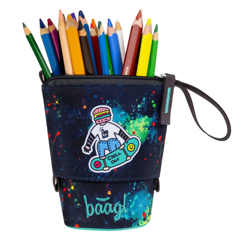 BAAGL Školský peračník Pop Up Chill GRS 4