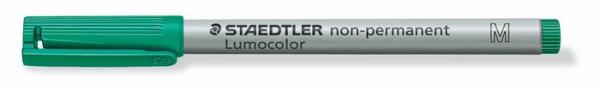 Nepermanentný popisovač, OHP, 1 mm, STAEDTLER "Lumocolor 315 M", zelený