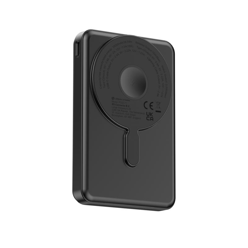 Magnetická powerbanka Urban Vitamín Delano 5v1 10000mAh 20W čierna 1