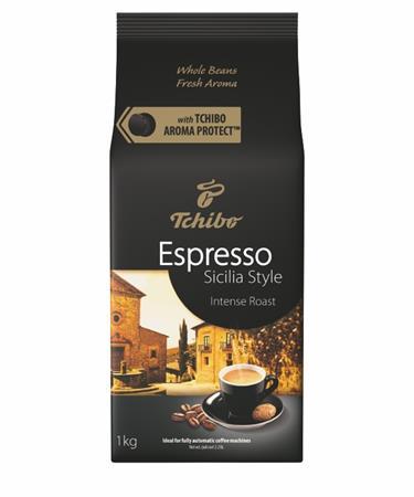 Káva, pražená, zrnková, 1000 g, TCHIBO "Sicilia" 1
