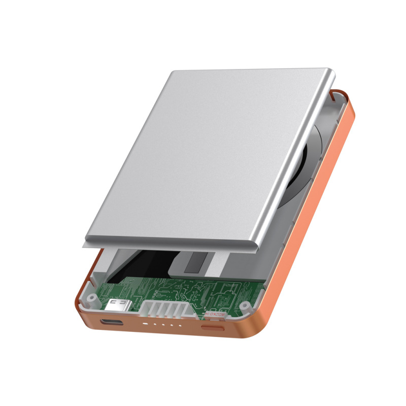 Urban Vitamin Marin 5000 mAh magnet. 15 W bezd. powerbanka oranžová 9