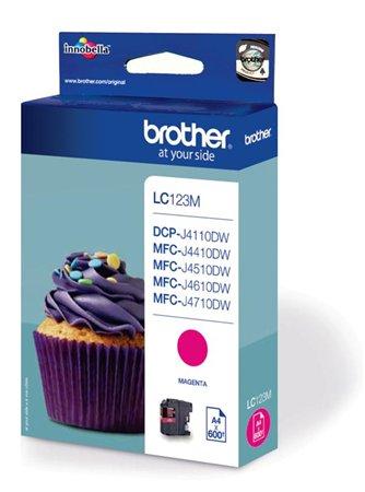 Náplň k tlačiarňam "DCP-J4110DW, MFC-J4410DW", BROTHER, červená, 600 strán