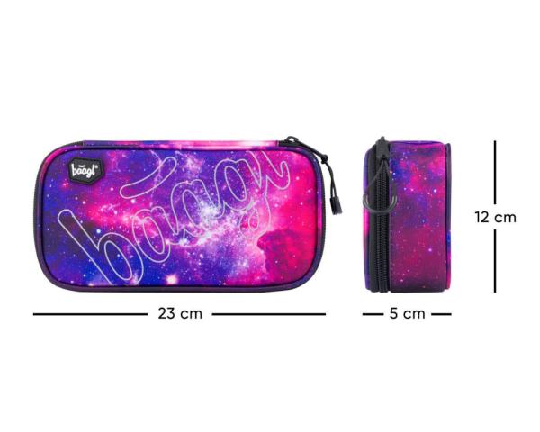 BAAGL Peračník etui Skate Galaxia 3