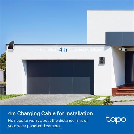 Smart solárny panel, vodeodolný, nastaviteľný, TP-LINK, "Tapo A200" 4