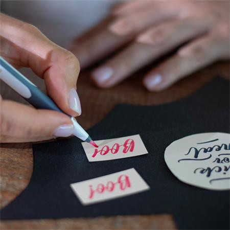 Sada štetcových pier, s ohybným hrotom, SCHNEIDER "Paint-It 070", 10 rôznych farieb 7