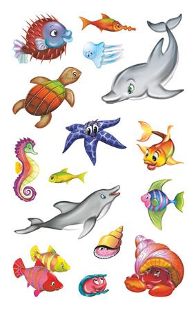 Nálepky, papier, 2 hárky, 76x120 mm, AVERY ZWECKFORM, "Z-Design No.53707", trblietavé mors 2