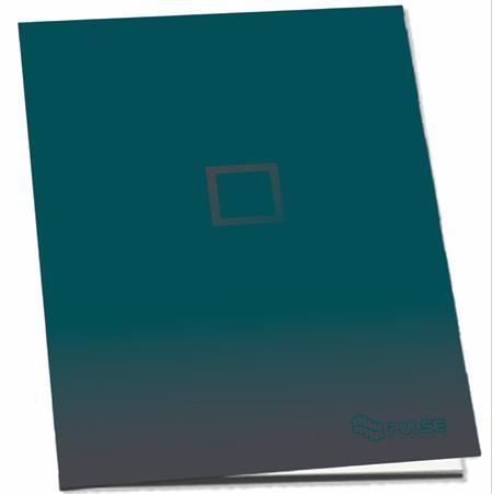 Zošit, A4, štvorčekový, 52 listov, PULSE "Dark Colours" 2