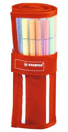 Popisovač, sada, STABILO "Pen 68", 30 rôznych farieb 2