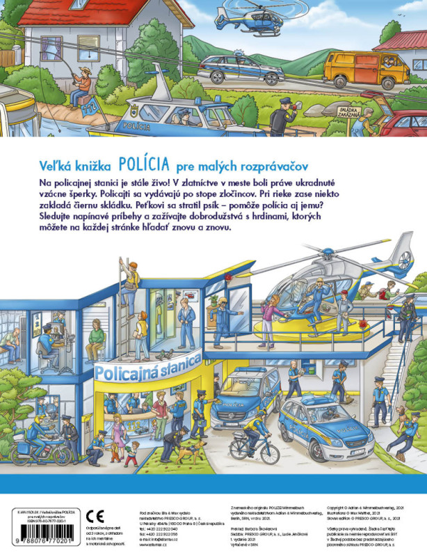 Veľká knižka POLÍCIA pre malých rozprávačov 6