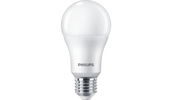 LED žiarovka, E27, guľa, 13W, 1521lm, 230V, 2700K, A60, PHILIPS "CorePro"