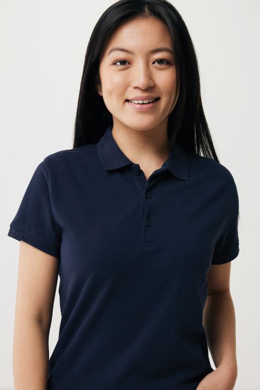 Dámske polo tričko IQONIQ Yosemite z recykl. bavlny námornícka modrá XXXL 7