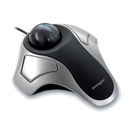 Optická myš, trackball, USB, KENSINGTON "Orbit", strieborná 1